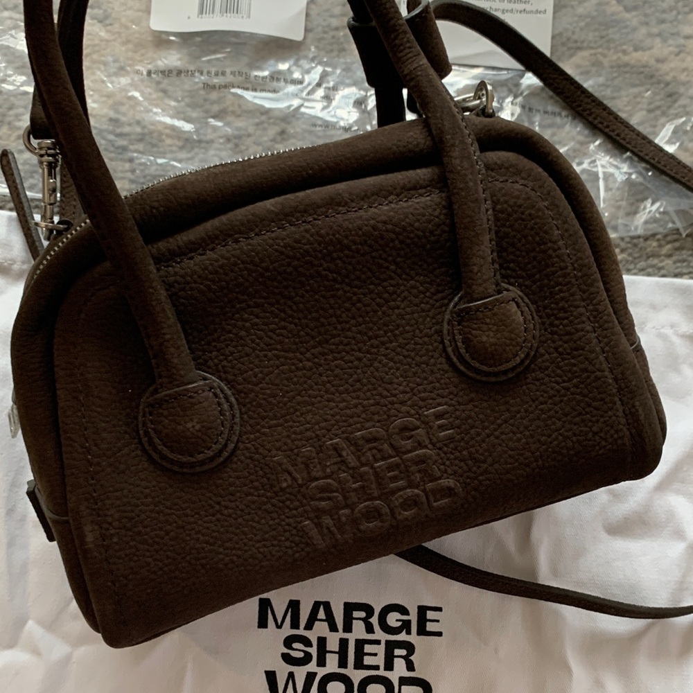 Marge Sherwood Nunbuck small mini bag